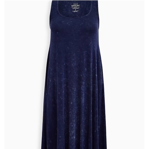 torrid Dresses & Skirts - NWT Torrid size 1 blue wash midi dress